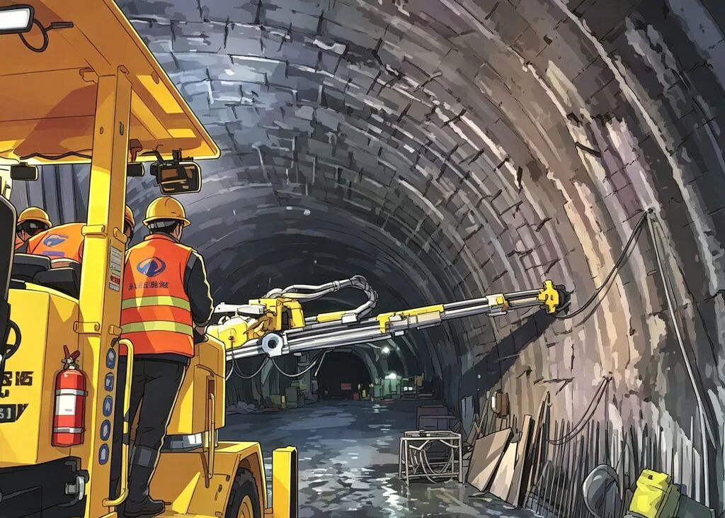 Adaptive Strategies for Mechanized Drill-and-Blast Construction in Highway Tunnels